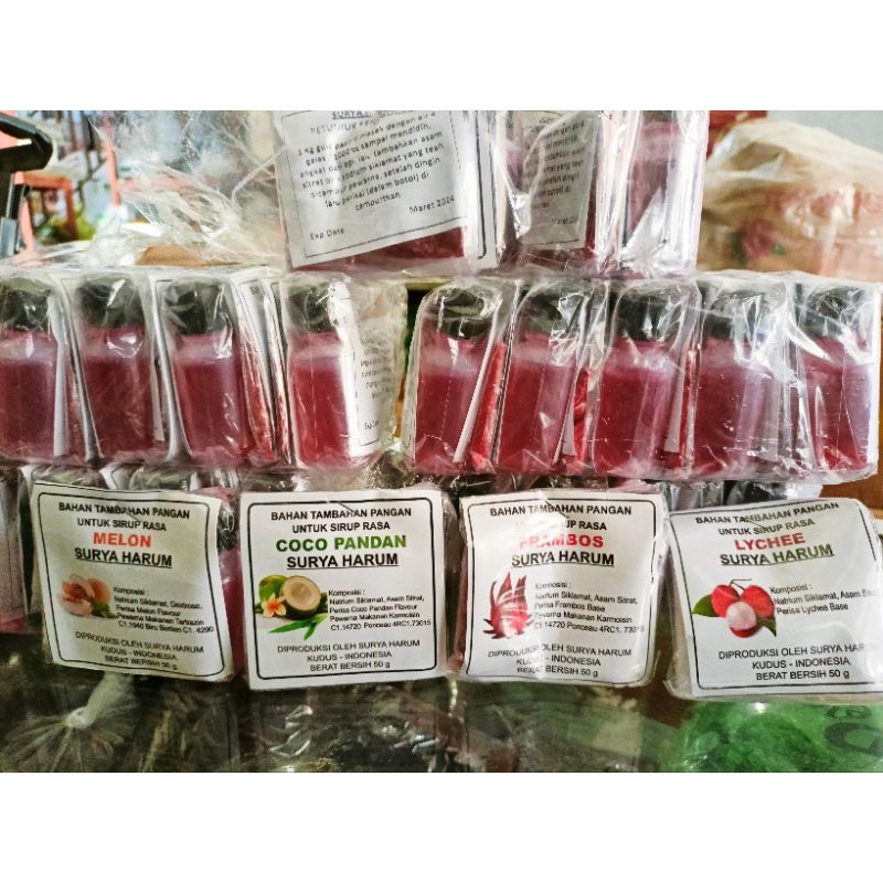 Bahan Sirup CocoPandan Framboz