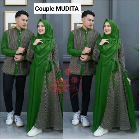Baju Couple Pasangan Terbaru 2021 Batik Gamis Kebaya Kapel Keluarga Suami Istri Batik Kondangan