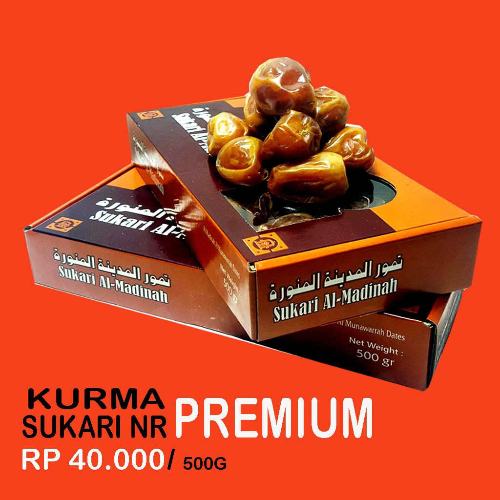 

KURMA SUKARI (KURMA RAJA - RAJA) 500gr makanan sehat untuk berbuka dan sahur
