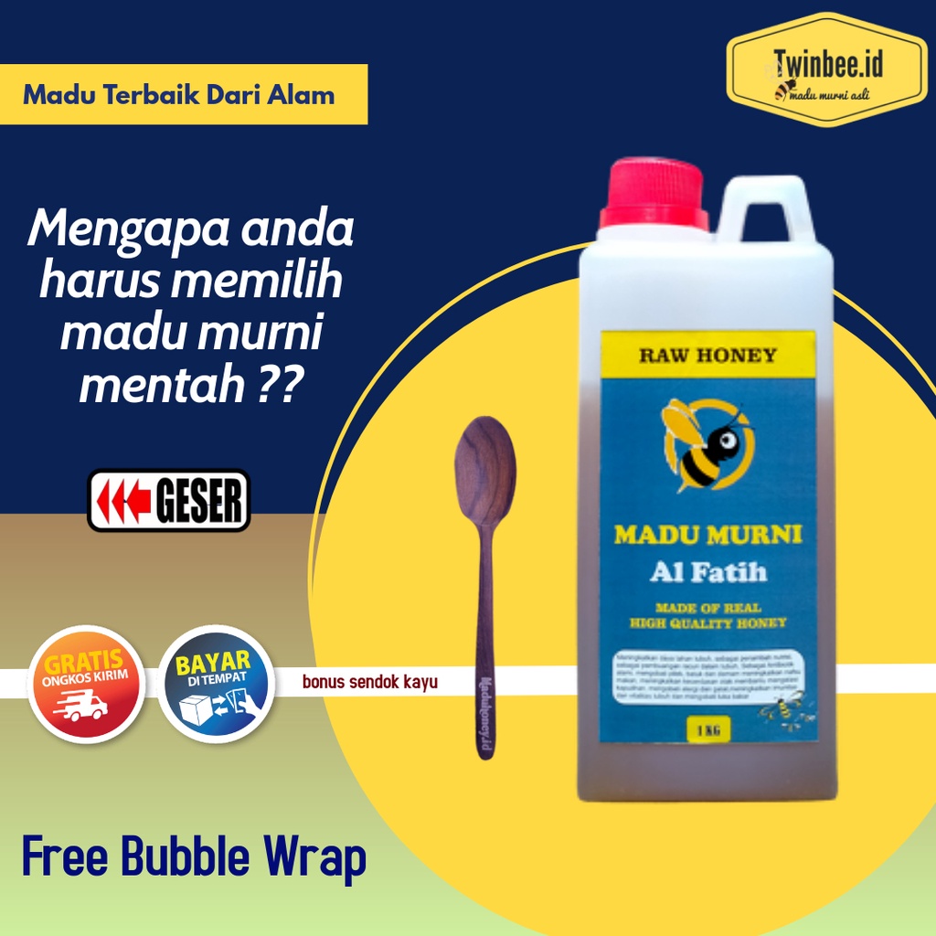 

(COD) Madu Murni Bunga Randu 1kg | MADUHONEY RAW HONEY MADU ASLI FRESH NATURAL HONEY 100 % ORIGINAL