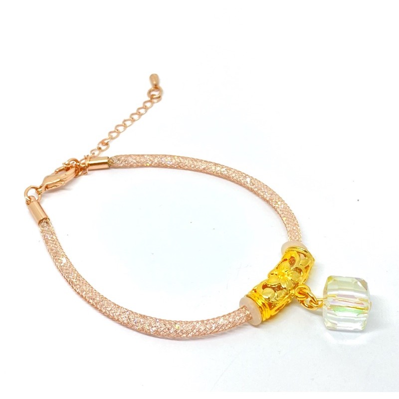 gelang tangan wanita //gelang gliter //gelang korean steal