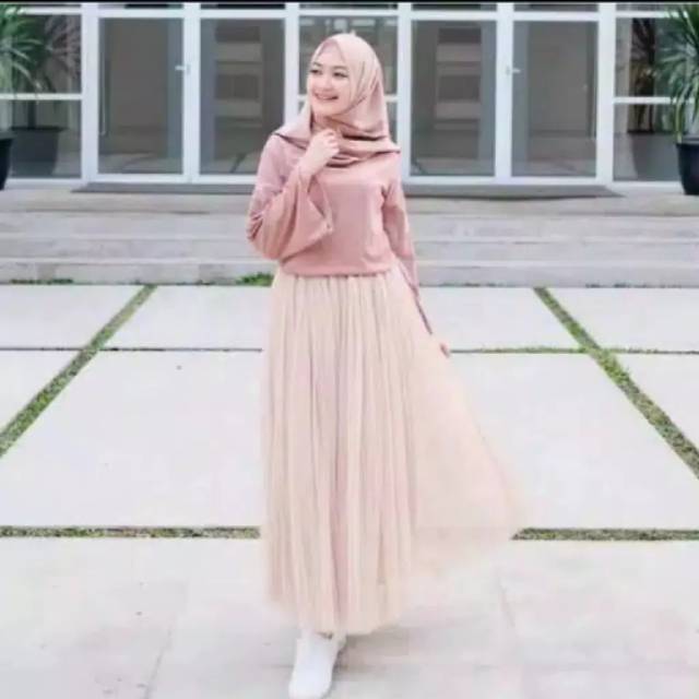 Rok tutu tile fashion wanita