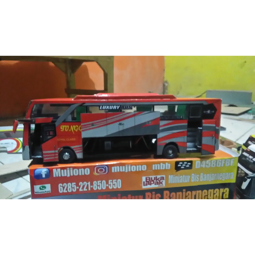 Sketsa Miniatur Bus Shd