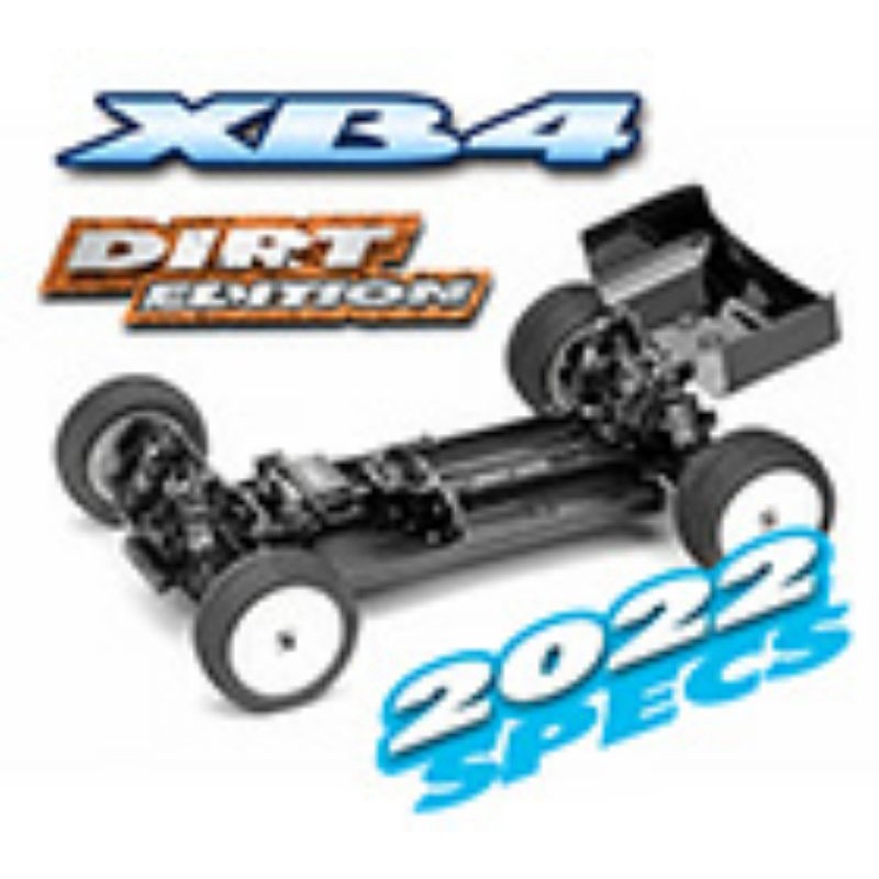 360011 Xray XRAY XB4D'22 - 4WD 1/10 Electric Off-Road Car - Dirt Edition