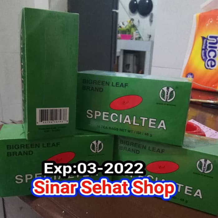 

SPECIAL TEA~16 Bags Net/isi:48g ### Bigreen Leaf Brand - tth1183