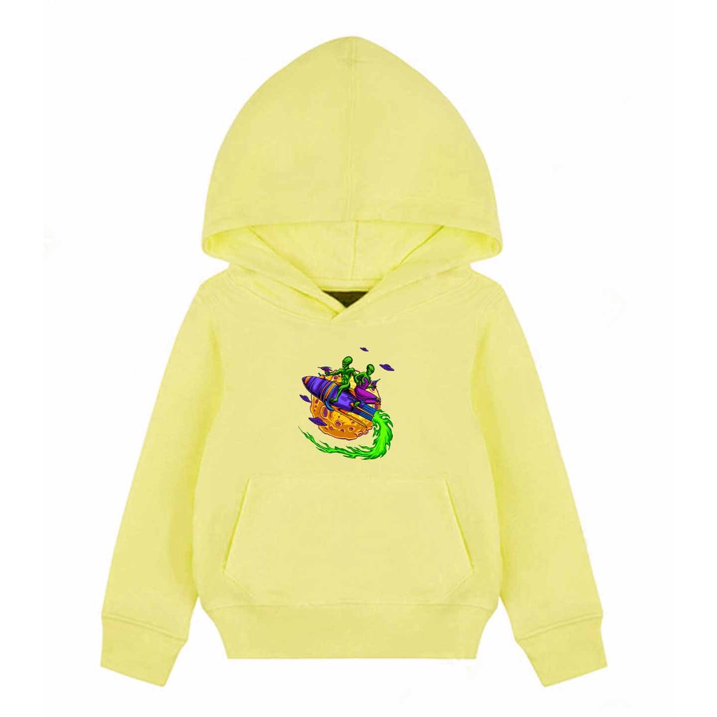 Hoodie Anak Alien Sweet Sweater Pakaian Fleece M - XL