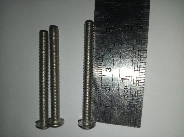 Button L M5 x 50(5cm) stainless 304