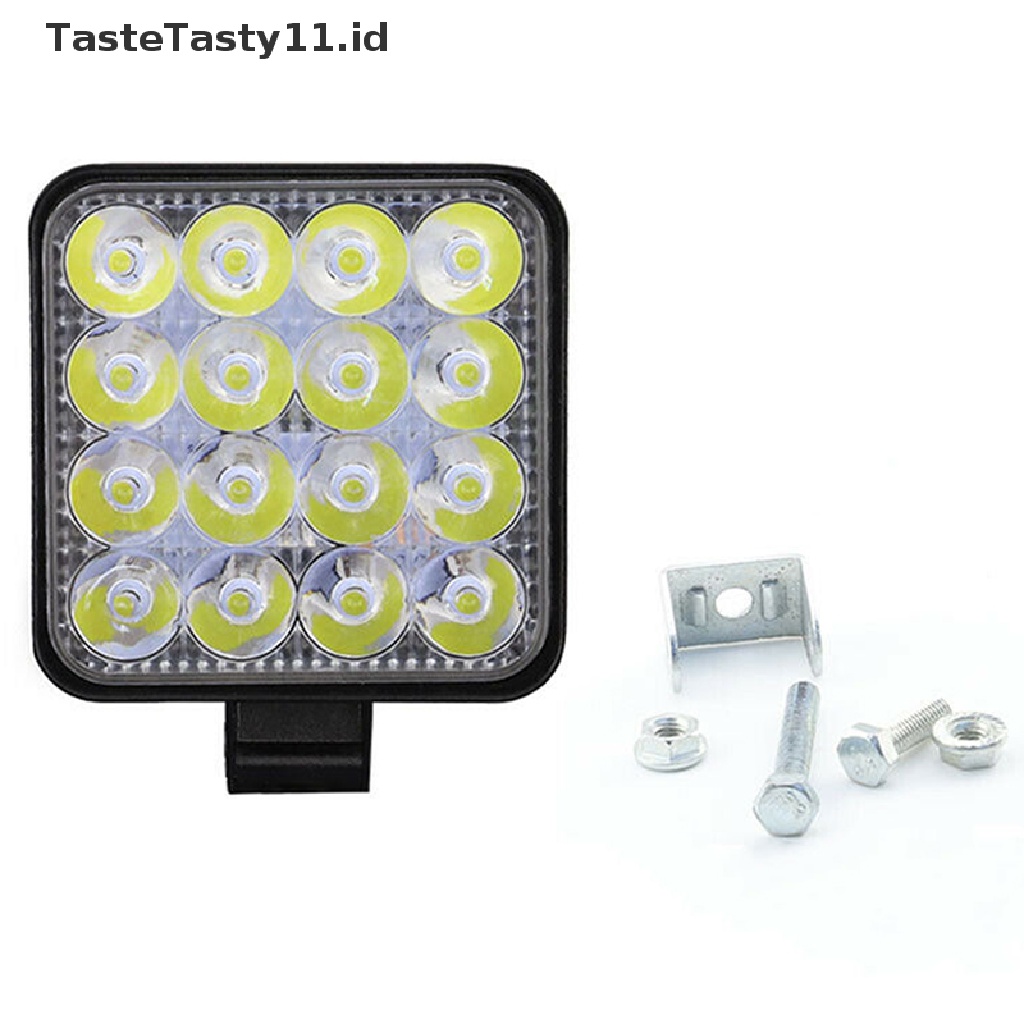 (TasteTasty) Lampu Sorot 16-led 48W 12V / 24V Untuk Mobil ATV Off Road