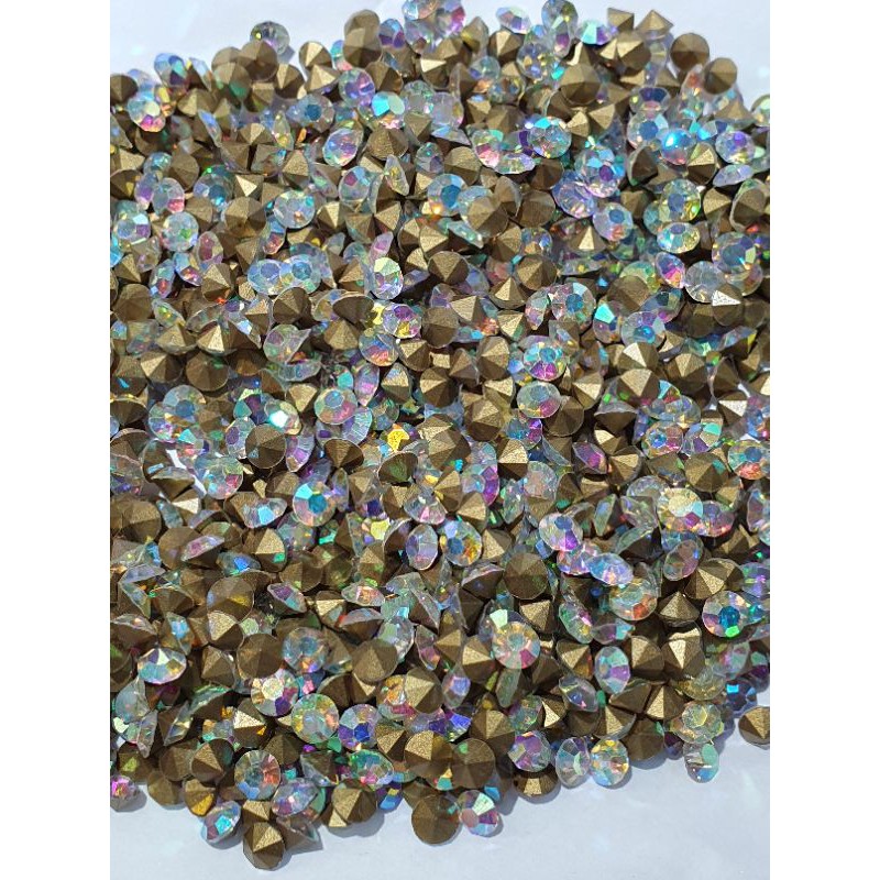 Permata Tempel SS 28 AB Crystal Tempel Rhinestone 1 Pak isi 2 Gross