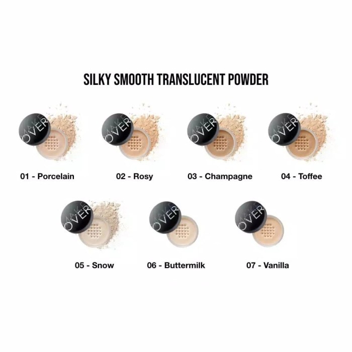 MAKE OVER SILKY SMOOTH TRANSLUCENT POWDER BEDAK TABUR - 35GR