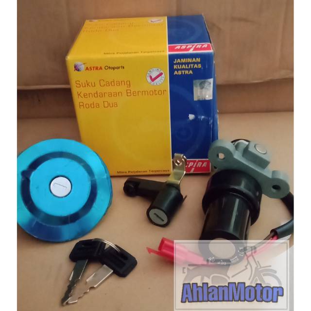 KUNCI SET VIXION ,Kunci kontak Setandar / KUNCI Vixion  Lengkap / KINCI SETANDAR MOTOR Vixion lama