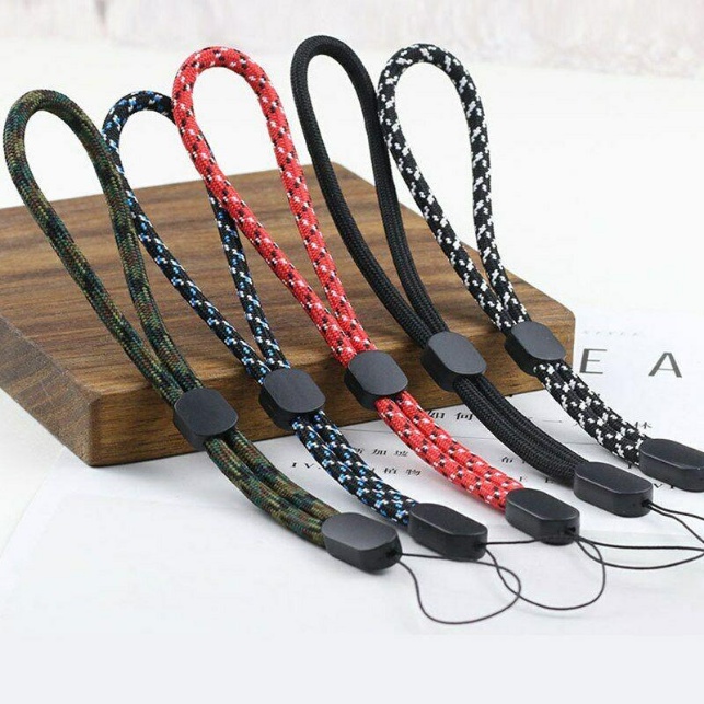 Paracord Lanyard Finger Strap Tali Gantungan HP Bahan Nylon