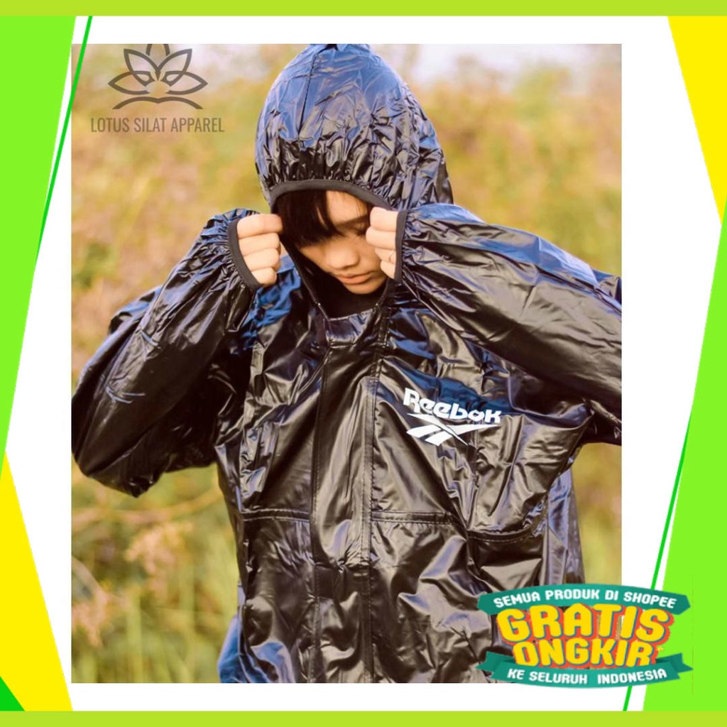 Hitam Putih Biru Orange Hijau Navy Dongker Polos moccha coklat / JAKET SAUNA (JAKET SAJA) BAHAN KARE