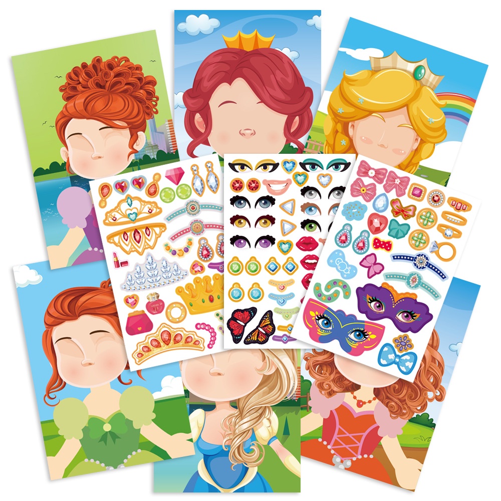 TweedyToys - Face Expression Sticker / Aktivitas Menempel Wajah / Mainan Edukasi Anak