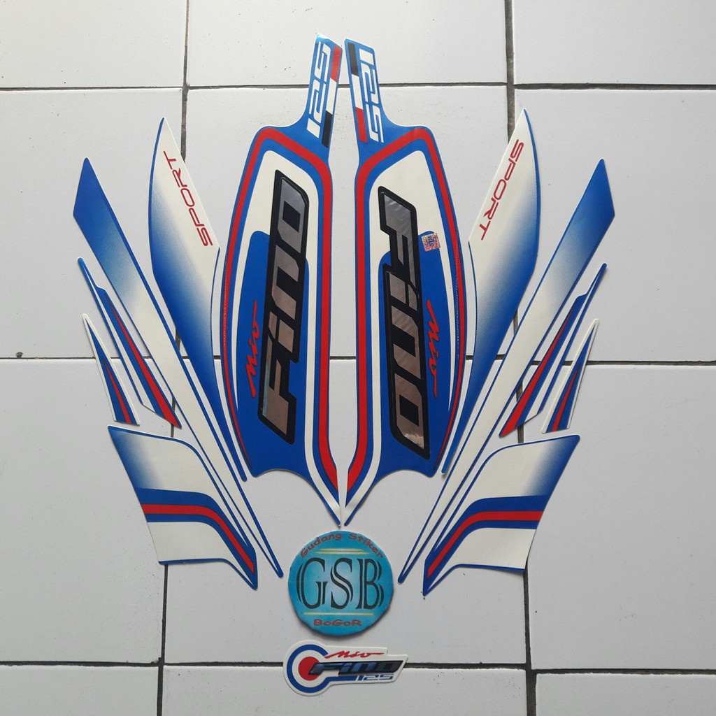 stiker motor yamaha fino sports 125 2016 biru