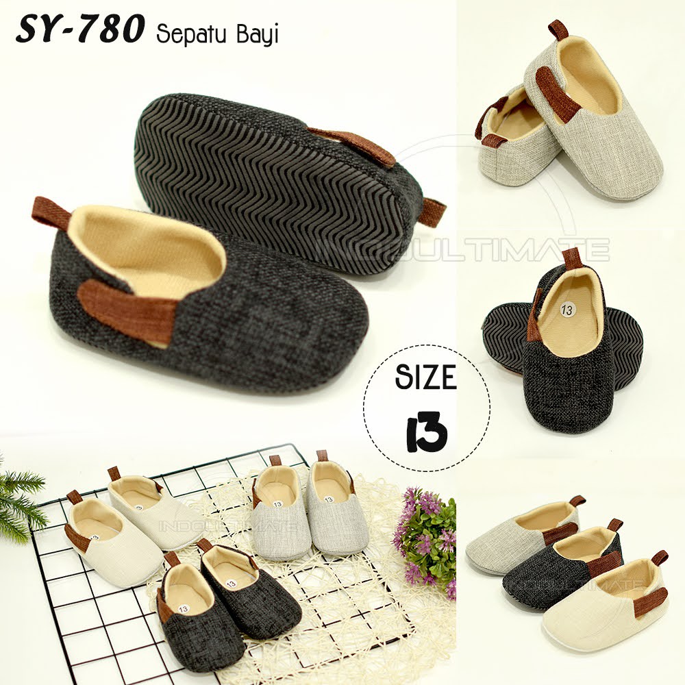 Sepatu bayi anti slip Prewalker Shoes Alas Kaki Baby Shoes SY-780 Sapatu Bayi Karakter