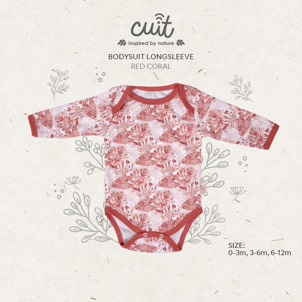 CUIT Bodysuit Longsleeve (Jumper Bayi Tangan Panjang) Motif-1