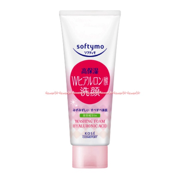 Softymo 150gr Washing Foam Hyaluronic Acid Kose Busa Pembersih Muka Softy Mo Sabun Muka Foaming