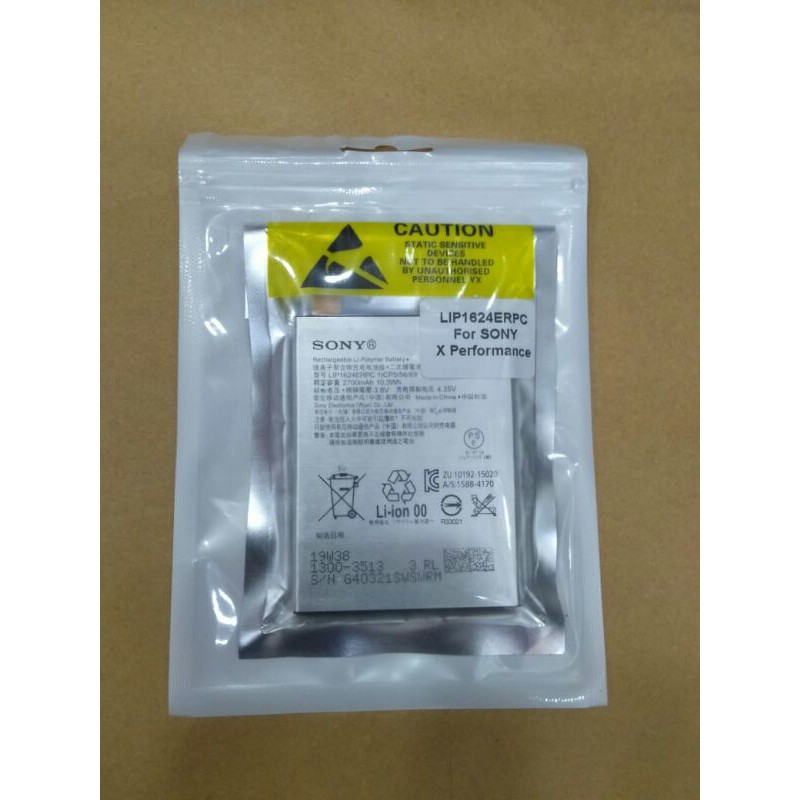 Baterai SONY Xperia X Performance / LIP1624ERPC Original 100%