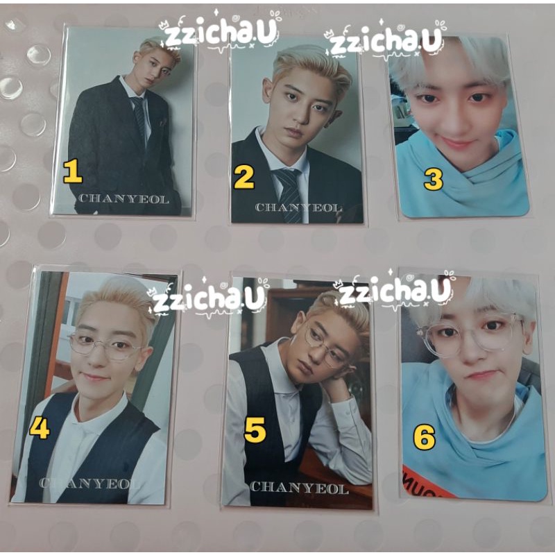 [Official] photocard chanyeol sg 2020 | photocard chanyeol ace kit