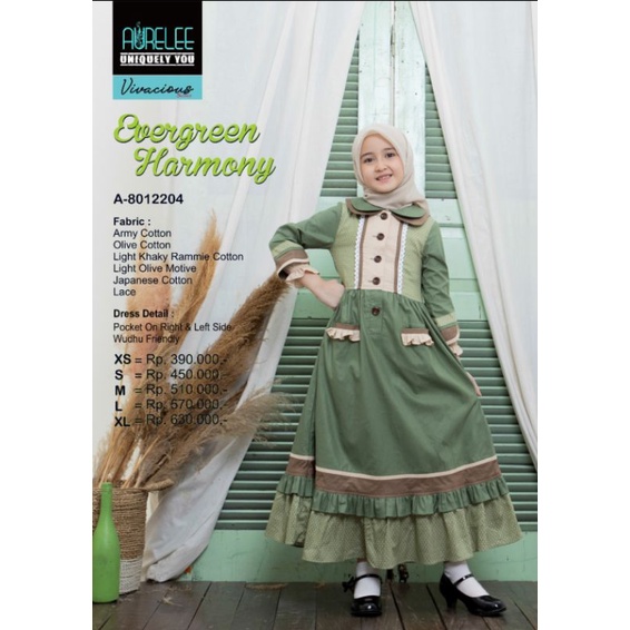 GAMIS ANAK AURELLE