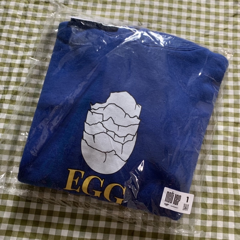 [NCT 127] Slowacid x Teddy Island Winter Hoodie - Mark Fragile Blue