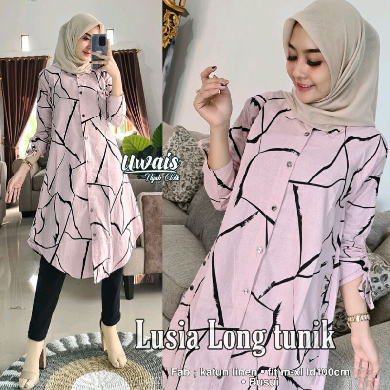 Lusia Long Tunik