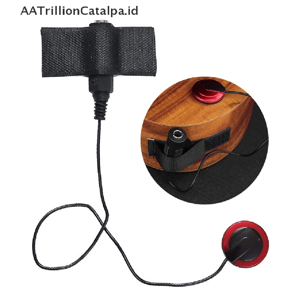 Aatrillioncatalpa Pickup Piezo Kontak Mikrofon Untuk Gitar Klasik Biola