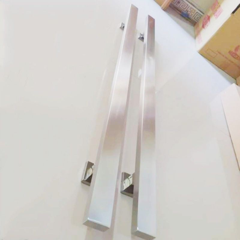 Handle pintu rumah Gagang pegangan pintu  stainlees anti karat 60 full dop handle pintu handle murah