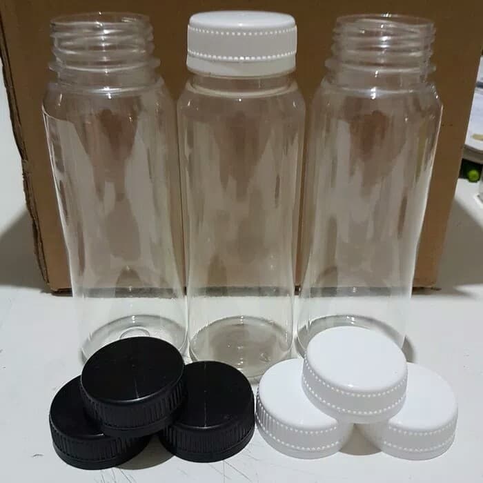 Botol Kale 250ML Botol Plastik 250ML Botol Jus Kopi Tea PET Botol