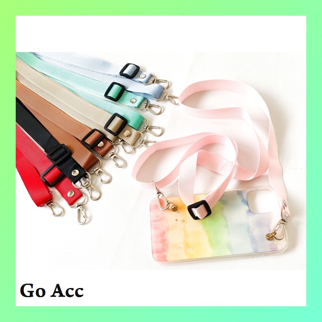 Mur Baut Tali Lanyard Bahan Metal Untuk Case Handphone panjang hook huk