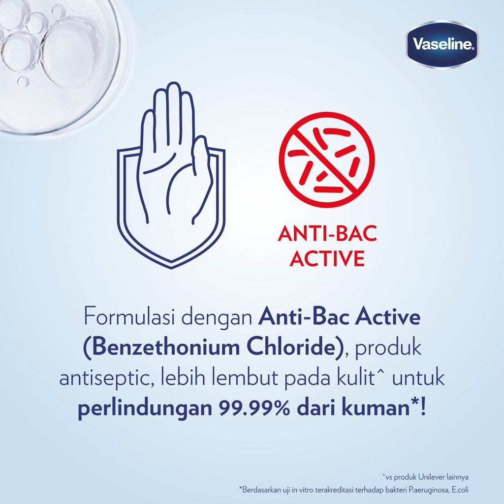 Vaseline Hand Cream Anti Bacterial 50ml [ORIGINAL]