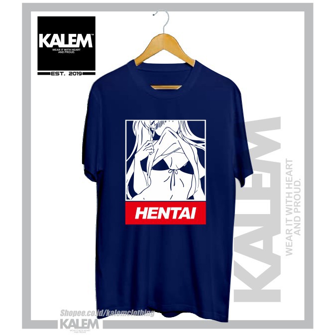 Kaos Baju Anime Jepang Hentai Kaos Distro Anime - KALEMCLOTHING -Mawar