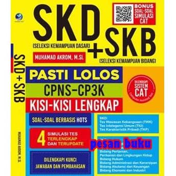 

cod Buku SKD Seleksi Kemampuan Dasar SKB Seleksi Kemampuan Bidang laris