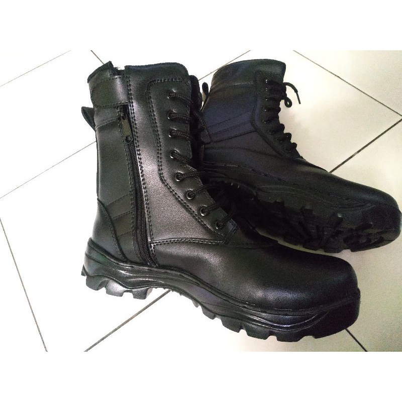 Sepatu Pdl TNI POLRI SECURITY HANSIP LINMAS BANSER RESLETING aktif