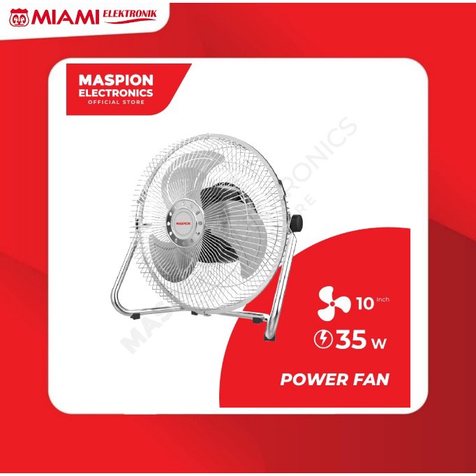 MASPION PW-1001D Kipas Angin / Desk Fan 10 Inch / PW1001D