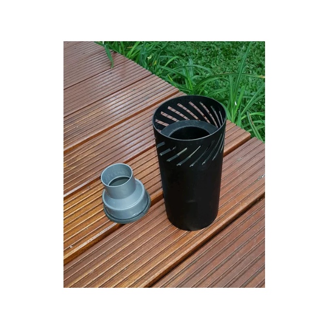 Floating skimmer kolam koi 1 set 4 inch Terbaik