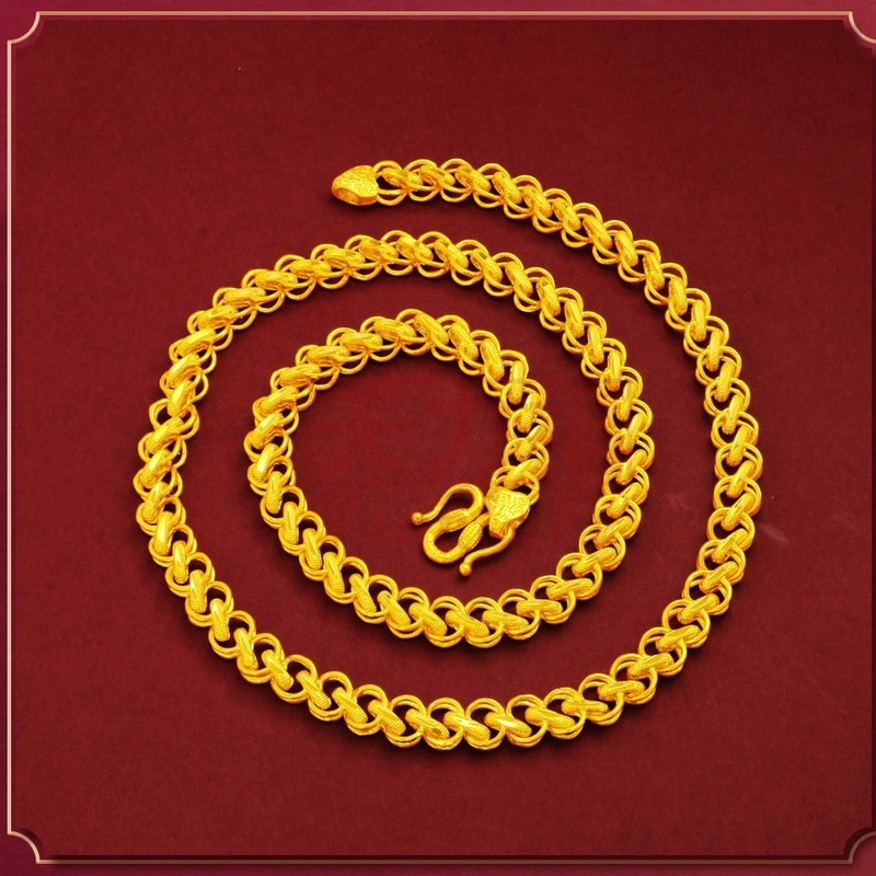 Simple and Elegant Golden Versatile Necklace