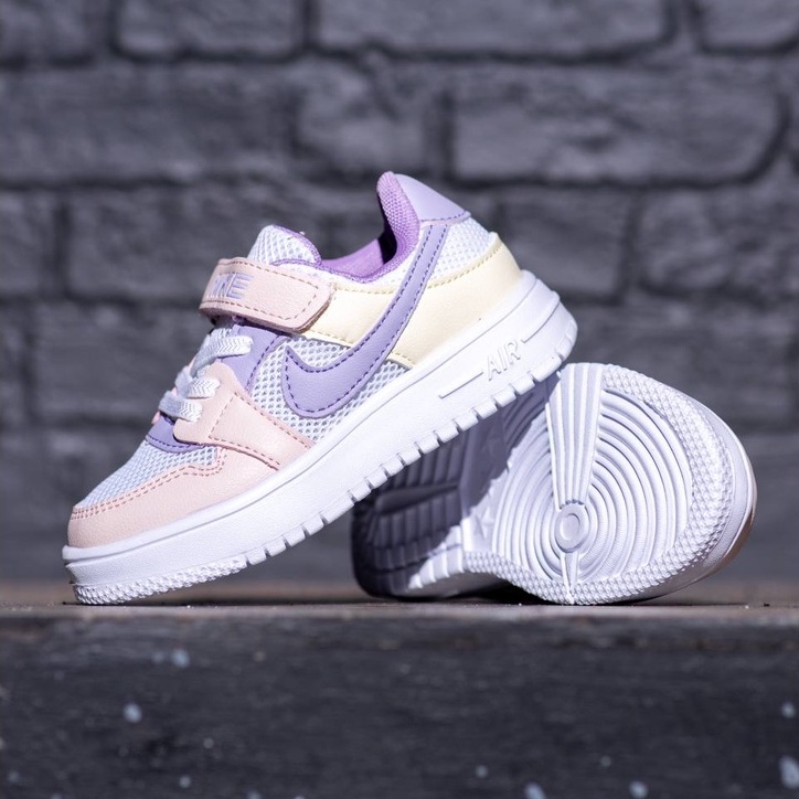 Nike Air  Force 1 Toodler/Kids/Baby [Peach Purple]-3
