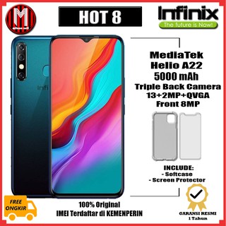 Infinix Hot 8 4GB/64GB Original dan Garansi Resmi | Shopee