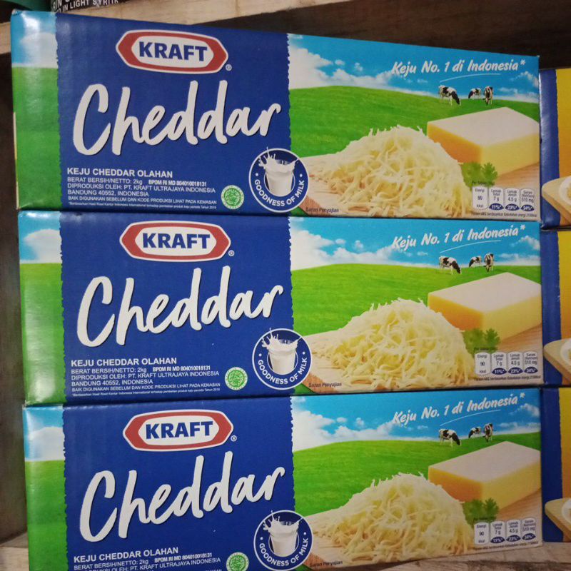 

Kraft cheddar 2kg
