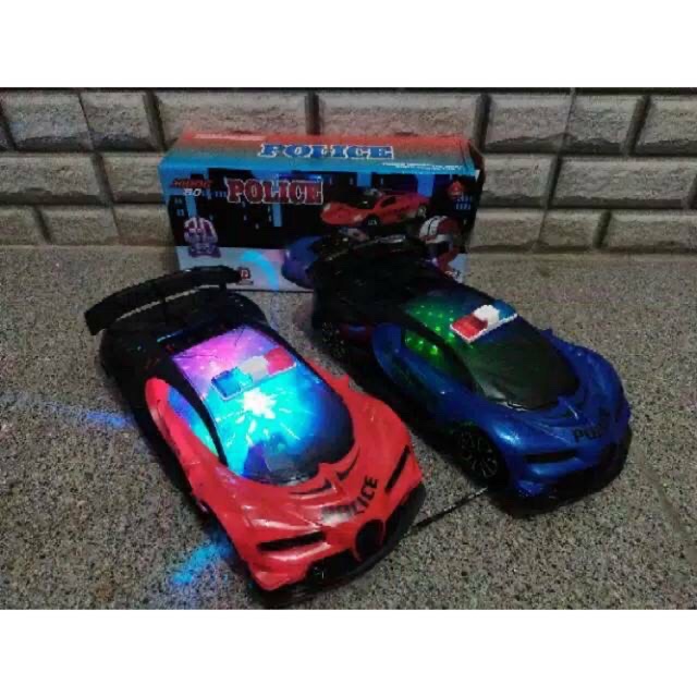 MAINAN MOBIL POLISI BUMP N GO - BISA MENYALA & BERSUARA - MAINAN ANAK EDUKASi