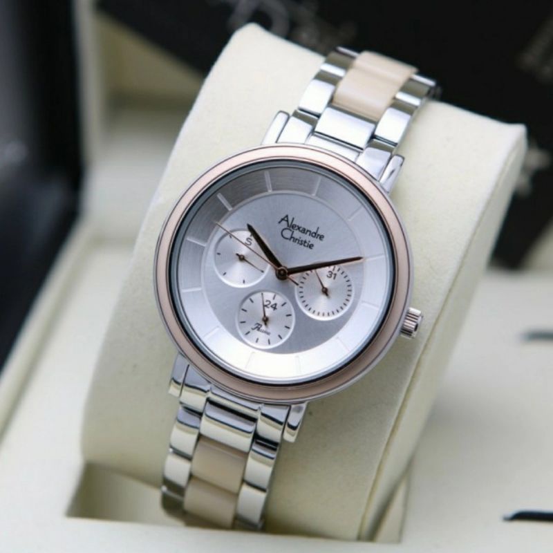 JAM TANGAN WANITA ALEXANDRE CHRISTIE AC 2918 ORIGINAL
