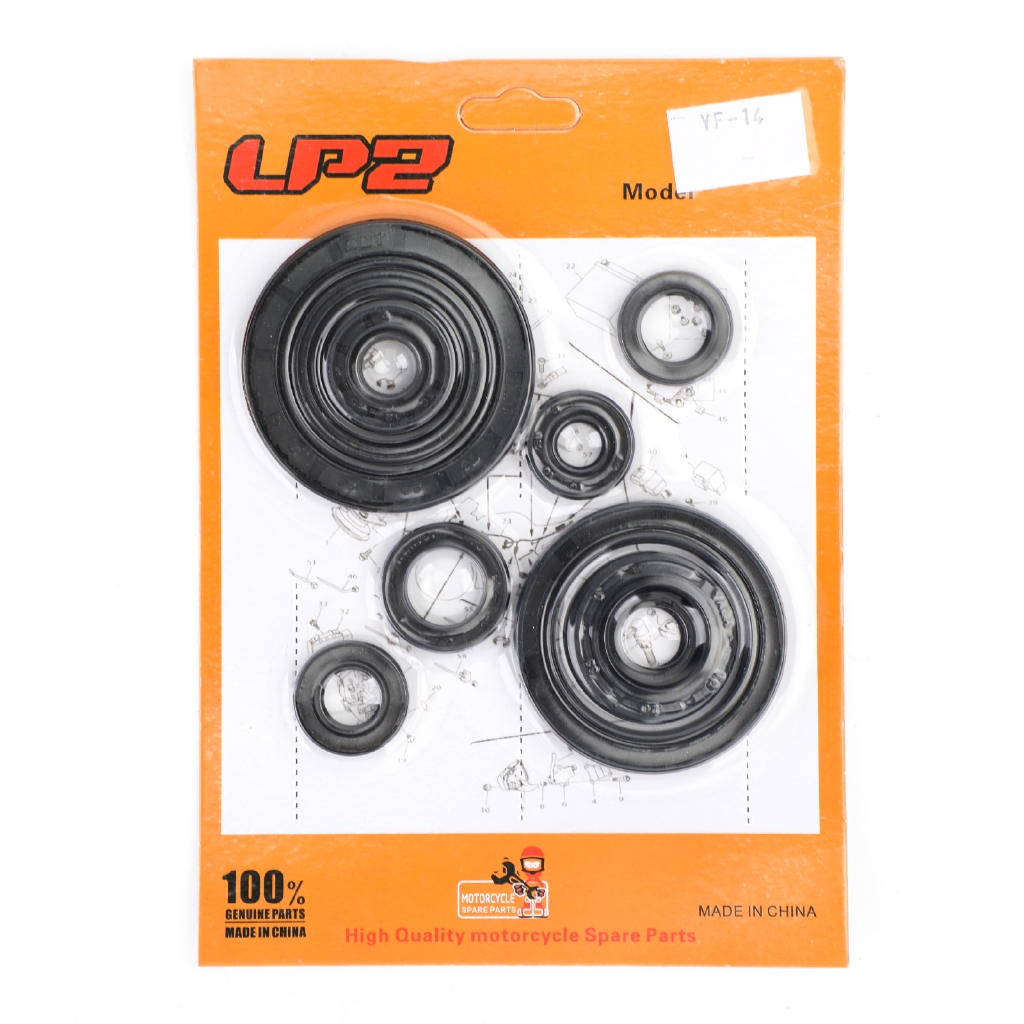 Areyourshop 10pcs Set Segel Oli Mesin Untuk For Honda Crf250R 2004 2009 Crf250X 2004 2017 Shopee Indonesia