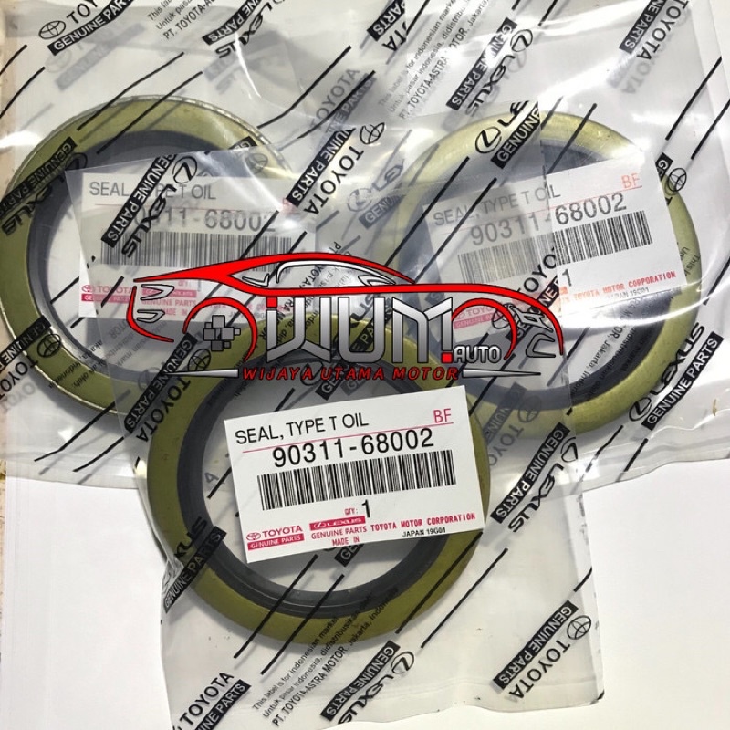 OIL SEAL FRONT WHEEL SIL RODA DEPAN DYNA HT 125 HT130 HINO DUTRO