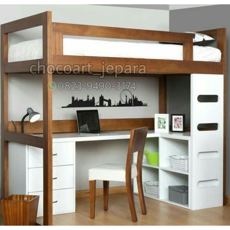 Dipan tingkat / dipan anak BESTSELLER DIPAN TINGKAT KAYU JATI