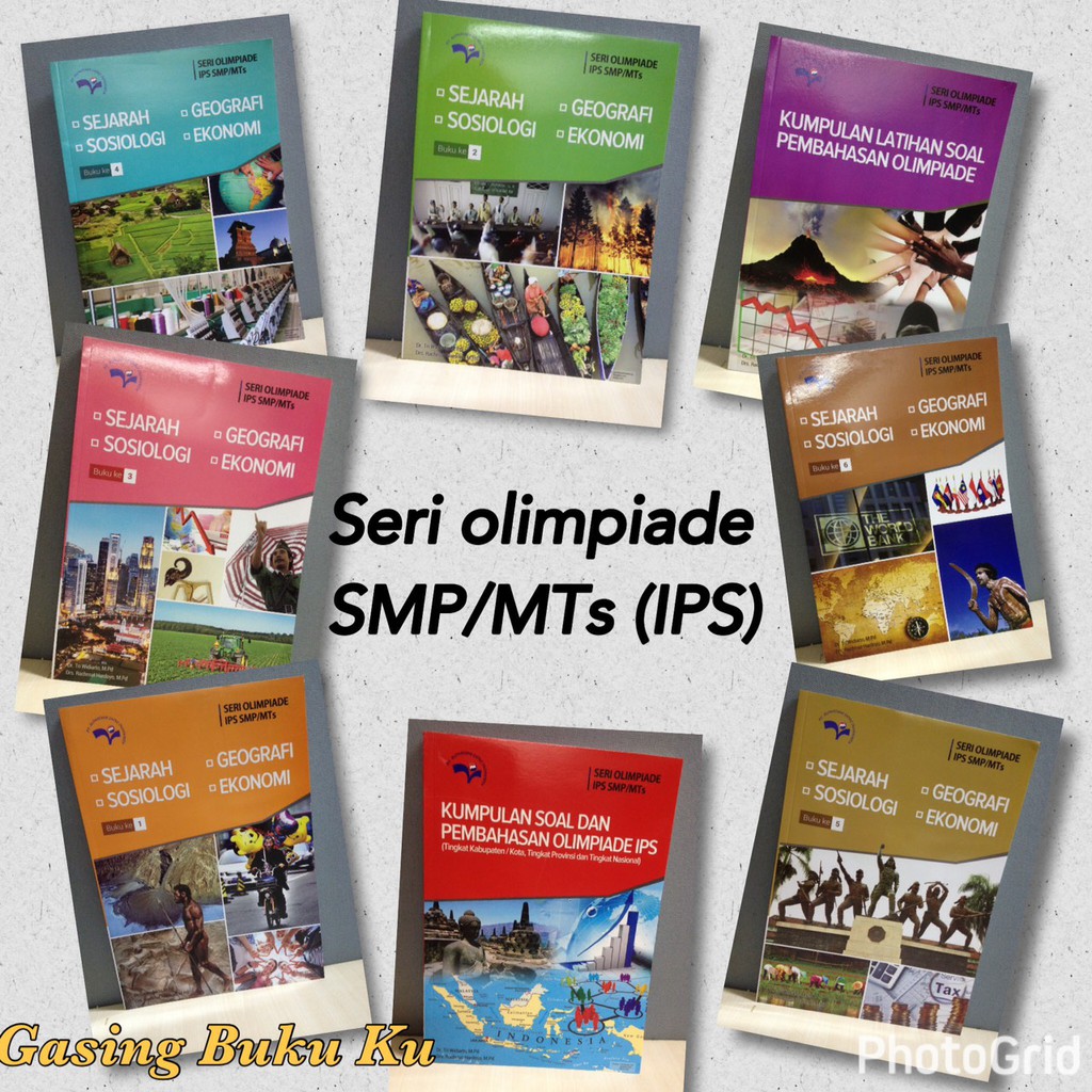 Buku Seri Olimpiade Ips Smp Mts Shopee Indonesia