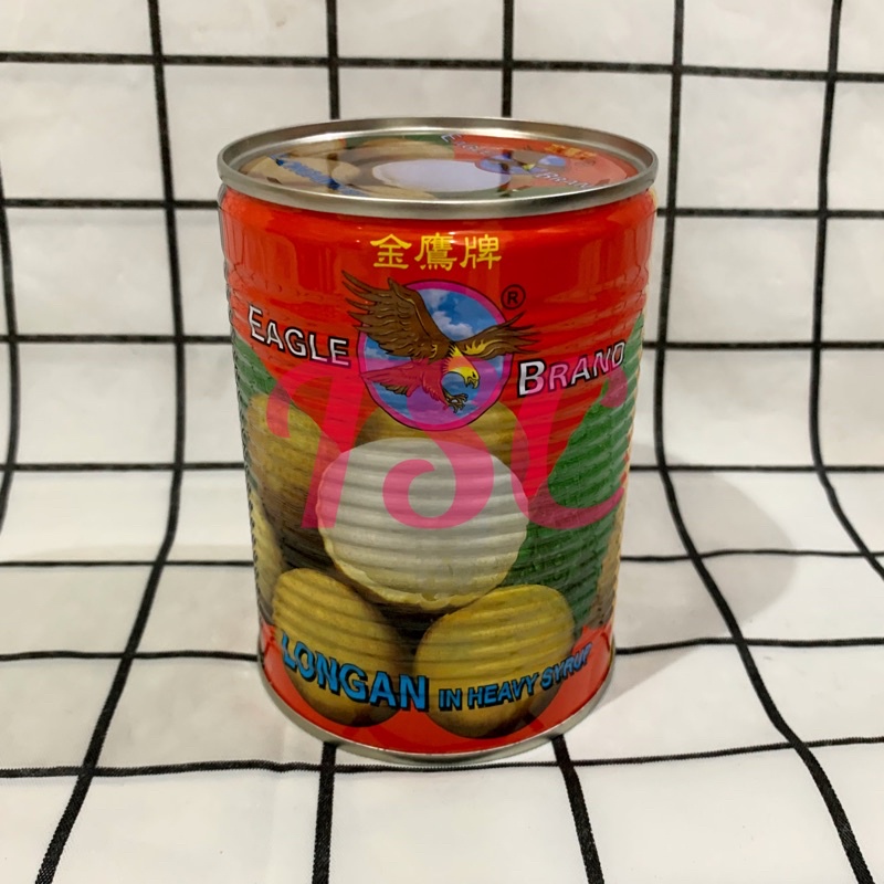 

Eagle Longan Can 565gr / Eagle Brand Longan in Heavy Syrup/ Longan Kaleng