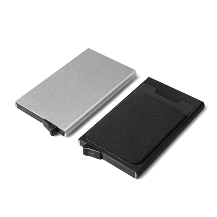 Dompet Kartu Card Holder Wallet Automatic Pop-Up Card Box NJ163