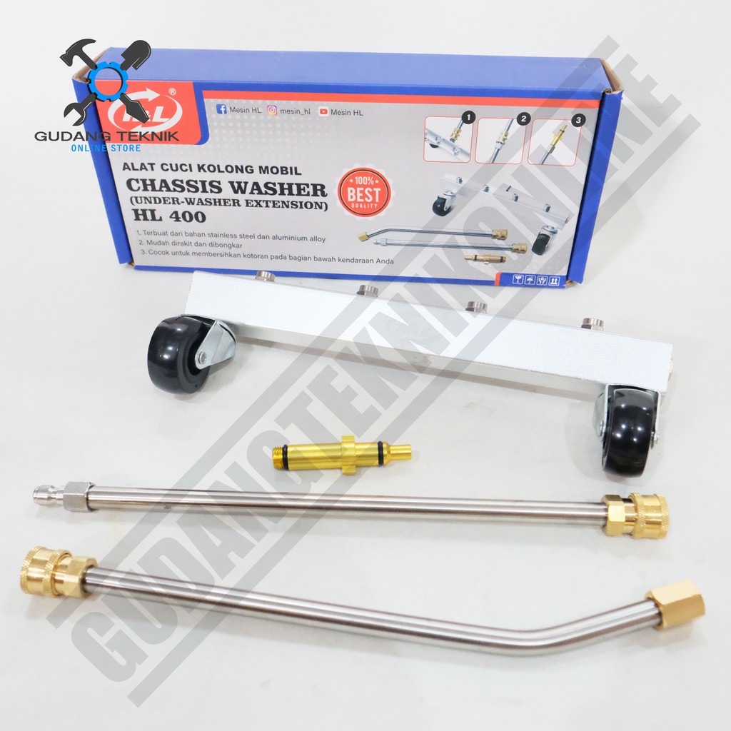 H&amp;L HL400 / Alat Cuci Kolong Mobil HNL HL 400 / Chassis Washer ( Under-Washer Extension ) H&amp;L HL-400